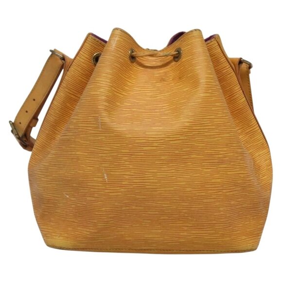 LOUIS VUITTON Epi Petit Noe Shoulder Bag Yellow M44109 LV Auth 131902 - Picture 8 of 14